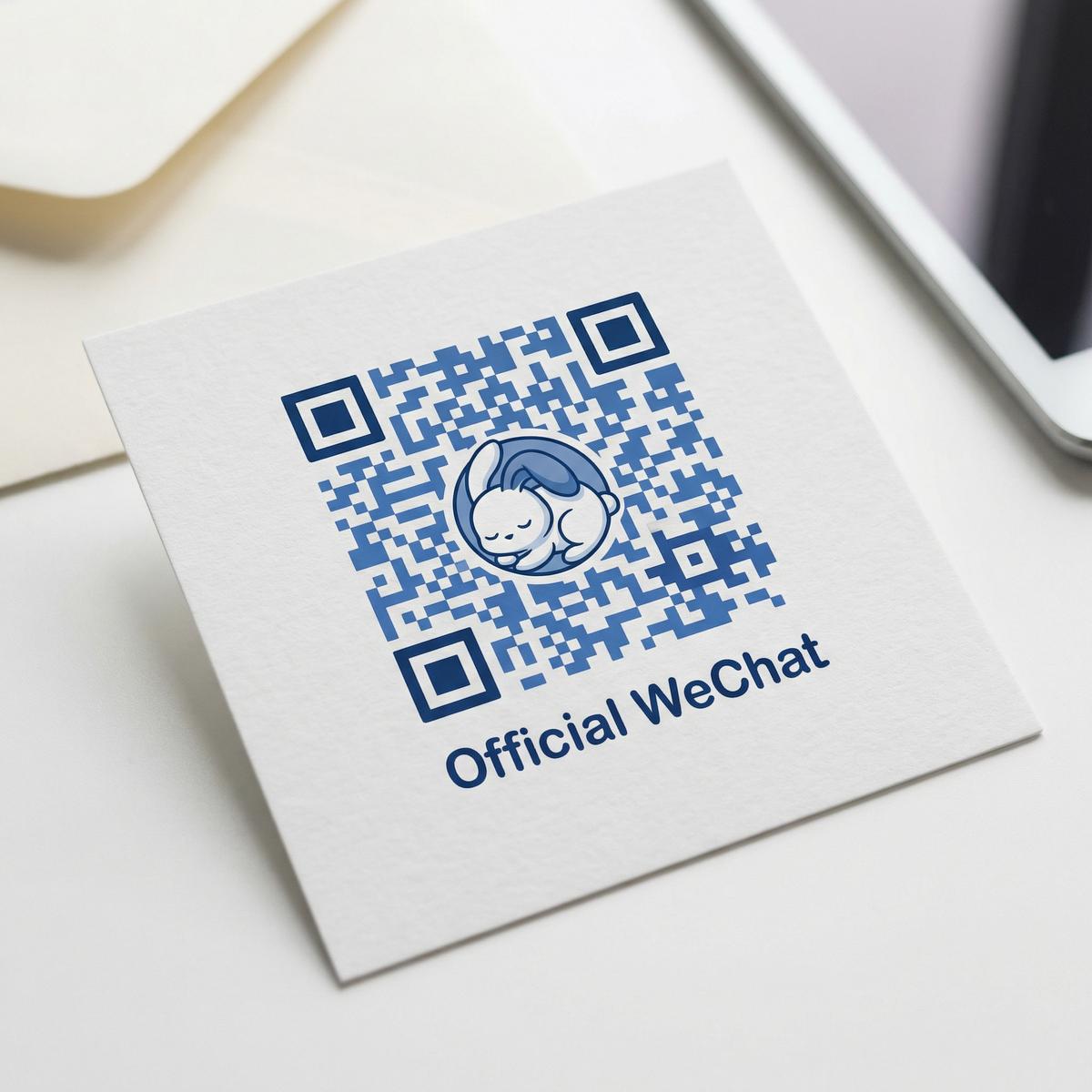 困困兔公众号二维码